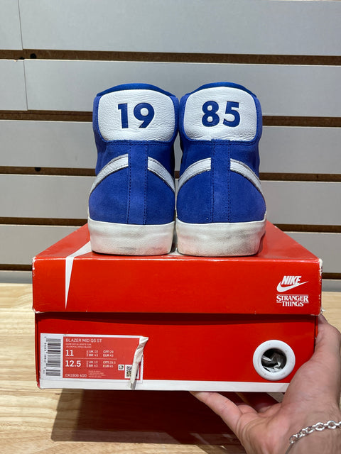 Nike Blazer Mid Stranger Things Independence Day Pack Sz 11