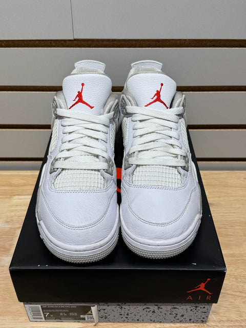 Jordan 4 Retro White Oreo (2021) (GS) Sz 7Y