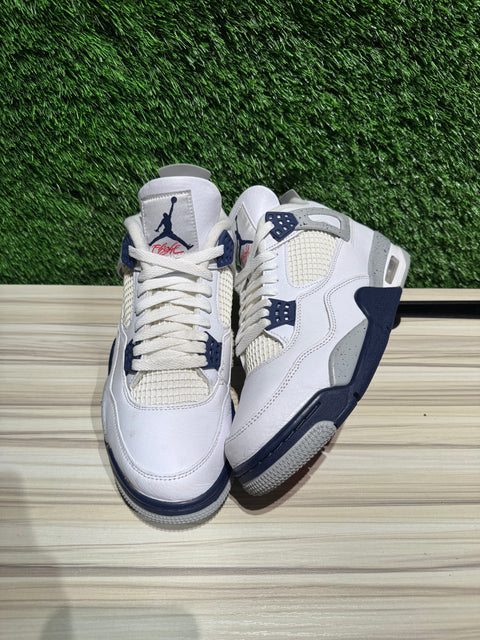 Jordan 4 Retro Midnight Navy Sz 10M