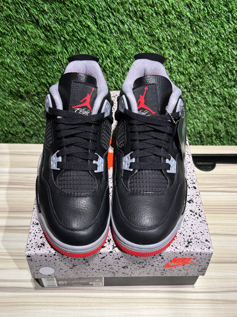 Jordan 4 Retro Bred Reimagined (GS) Sz 6.5Y/8W