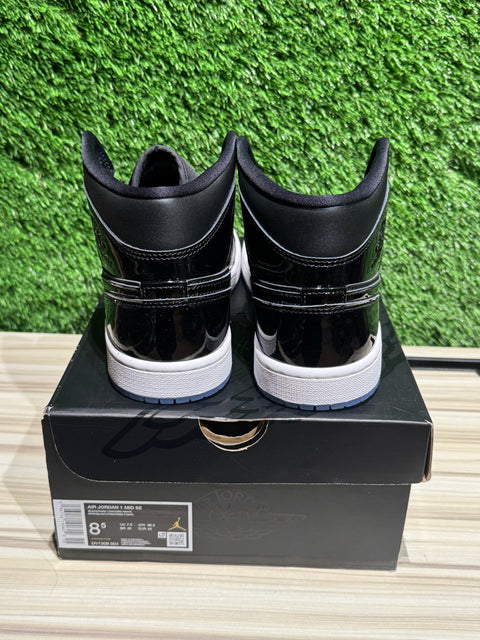 Jordan 1 Mid SE Space Jam Sz 8.5
