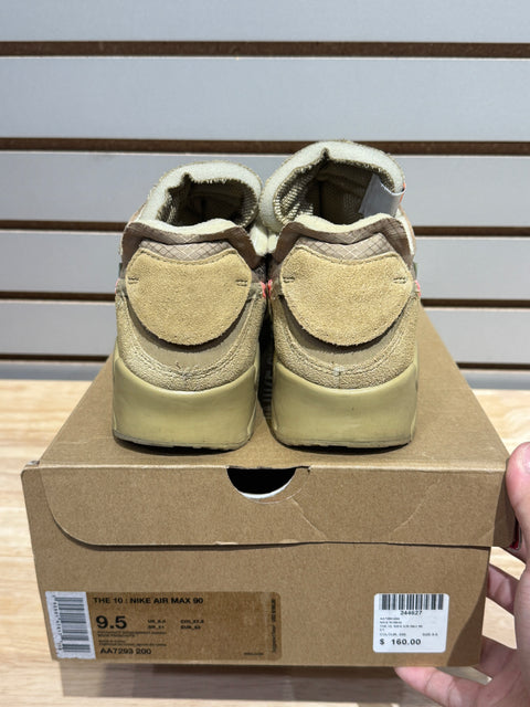 Nike Air Max 90 Off-White Desert Ore Sz 9.5