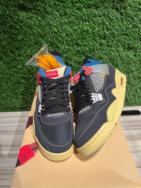 Jordan 4 Retro Union Off Noir Sz 10