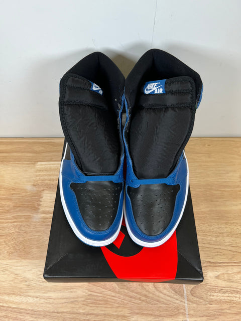 Jordan 1 Crib Bootie Dark Marina Blue (I)