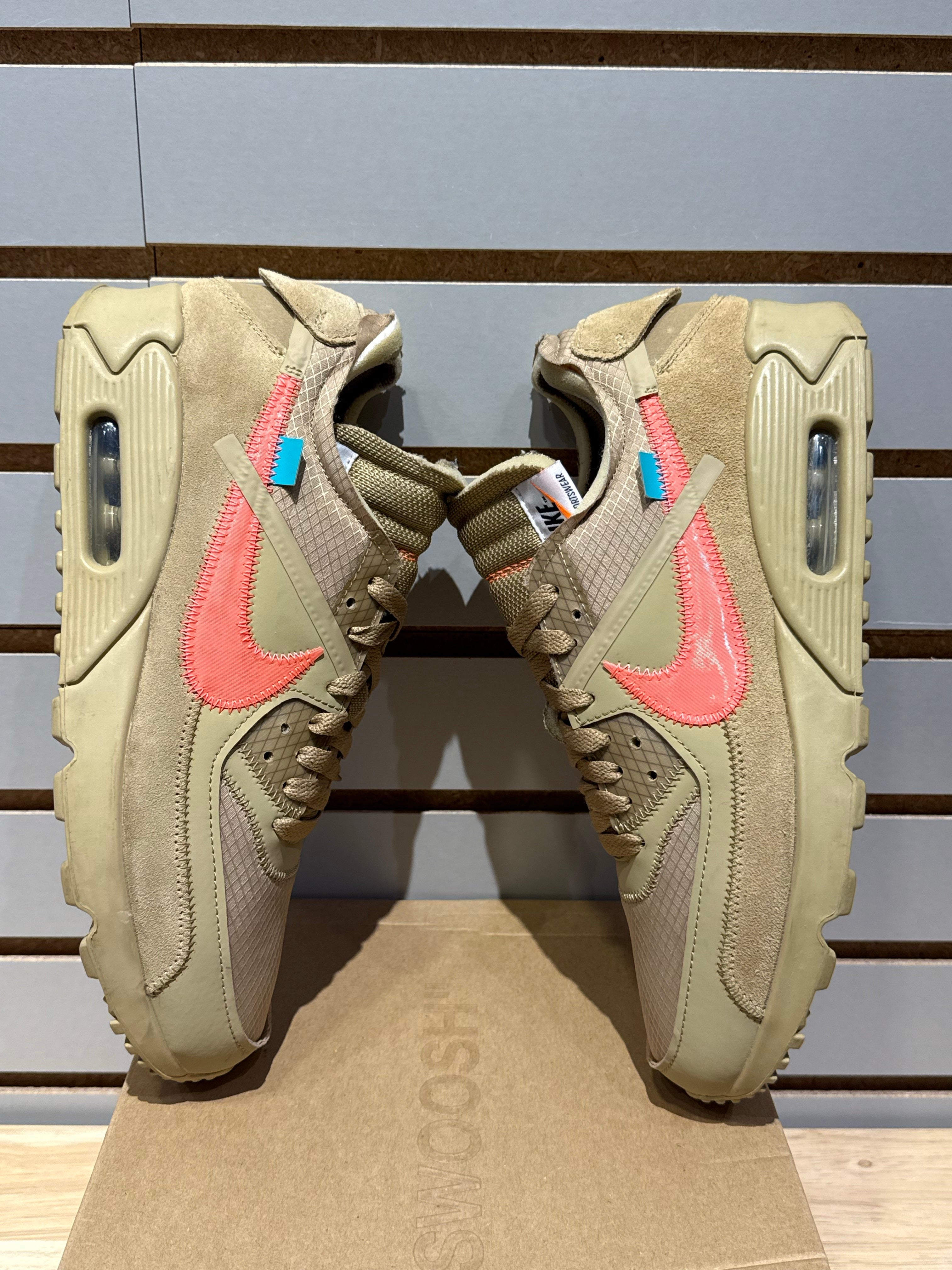 Nike Air Max 90 Off-White Desert Ore Sz 9.5 – Sneak City