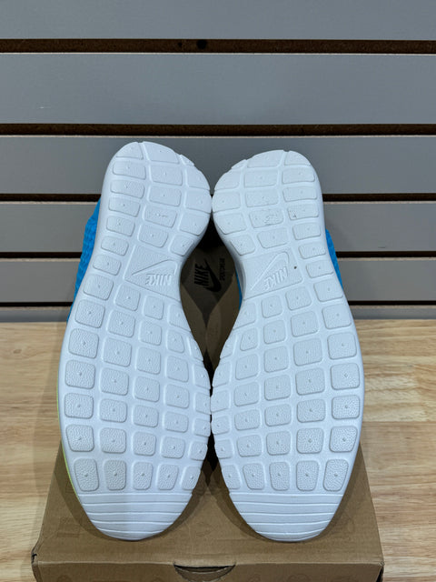 Nike Roshe Run FB Current Blue Sz 12