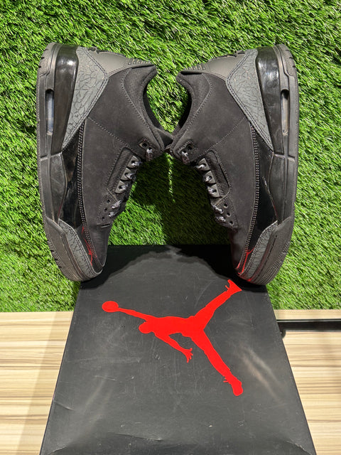 Jordan 3 Retro Black Cat (2025) Sz 9
