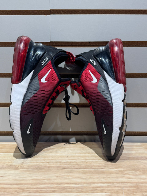 Nike Air Max 270 Gym Red Black White (GS) Sz 5.5Y