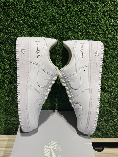 Nike Air Force 1 Low '07 White (Travis Scott Cactus Jack Utopia Edition) Sz 9.5