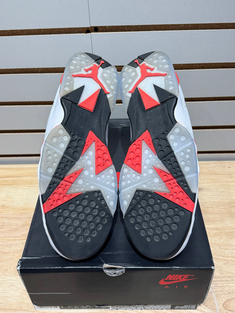 Jordan 7 Retro White Infrared Sz 12