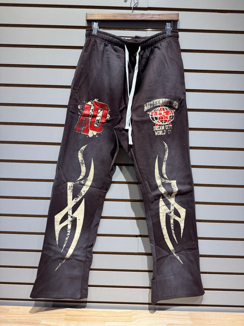 Awoken Dreams Dept. Dark Mocha Sweatpants Sz L
