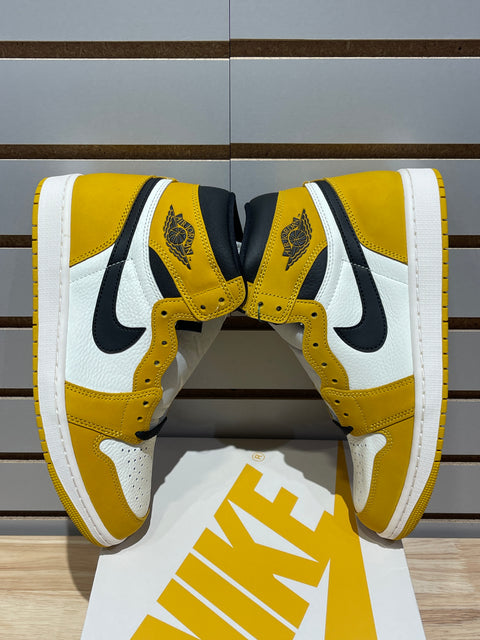 Jordan 1 Retro High OG Yellow Ochre Sz 9.5
