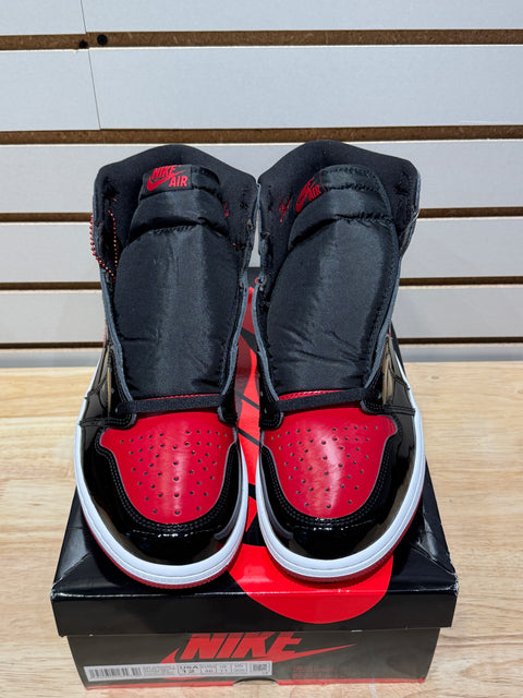 Jordan 1 Retro High OG Patent Bred Sz 12