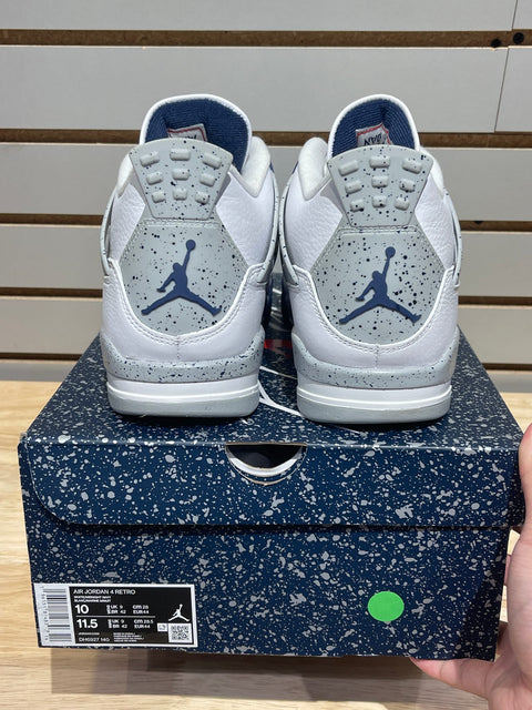 Jordan 4 Retro Midnight Navy Sz 10