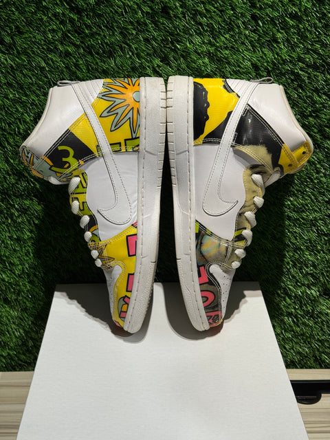 Nike SB Dunk High De La Soul (2015) Sz 8.5M.