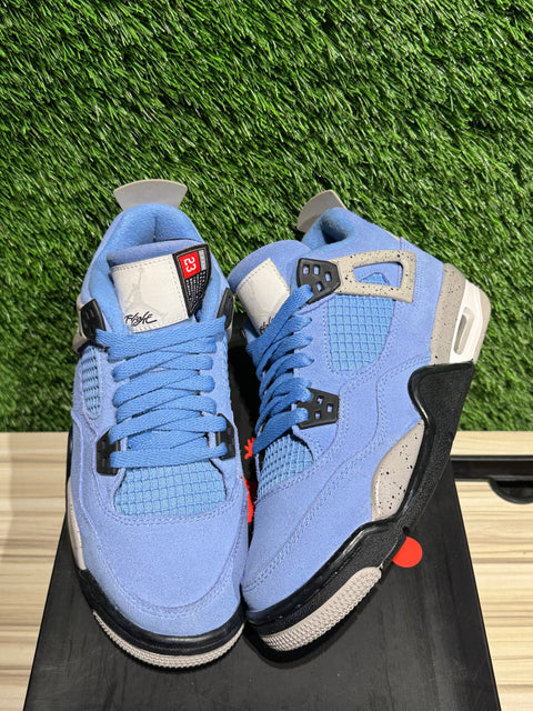 Jordan 4 Retro University Blue (GS) Sz 5.5Y