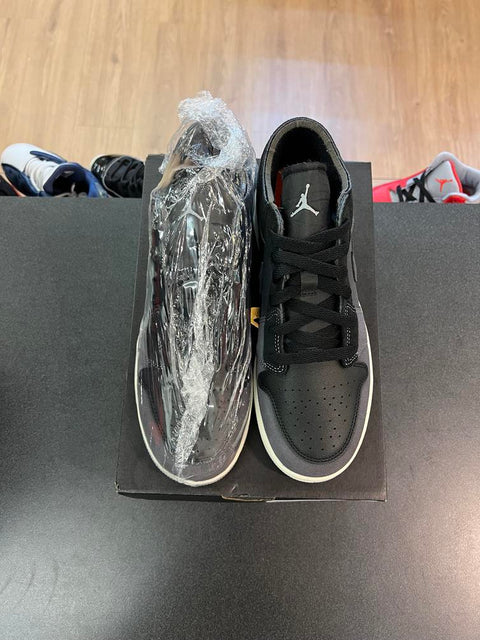 Jordan 1 Low Craft Inside Out Black (GS) Sz 7Y