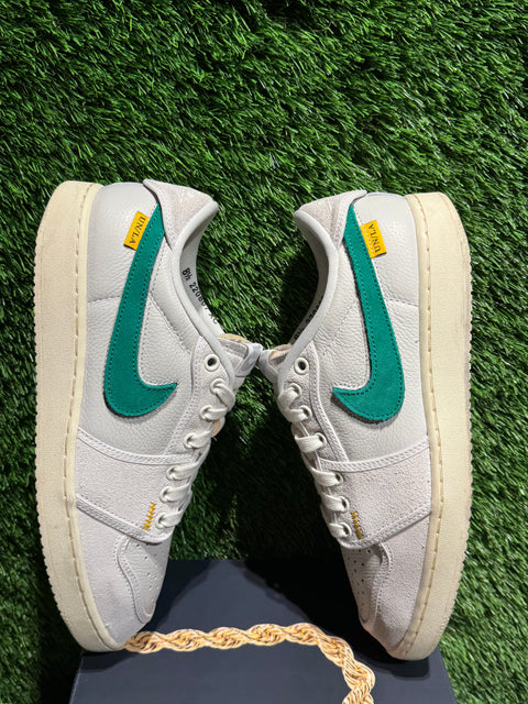 Jordan 1 Retro AJKO Low SP Union Sail Leather Sz 8.5M