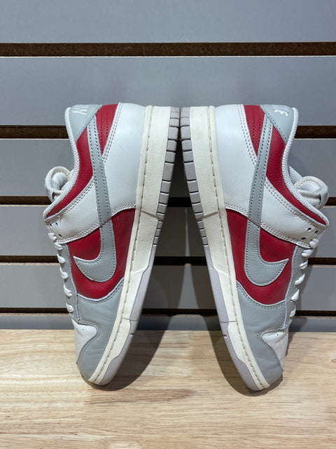 Nike Dunk Low Light Iron Ore Gym Red Sz 10