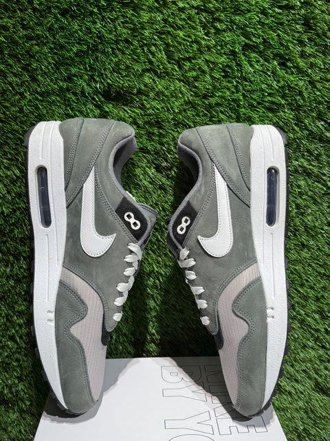 Dark Grey Suede Nike Air Max 1 By You Sz 11