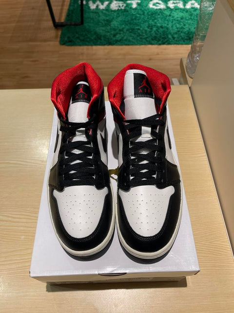 Jordan 1 Mid Gym Red Panda (Women's)