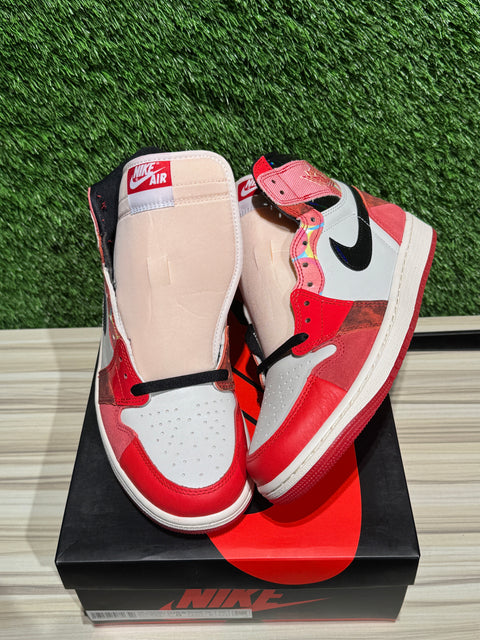 Jordan 1 Retro High OG Spider-Man Across the Spider-Verse Sz 9