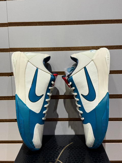 Nike Kobe 5 Protro Caitlin Clark Coconut Milk Spruce Sz 7.5
