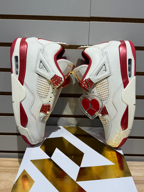 Jordan 4 Retro Valentine's Day Sierra Red (Women's) Sz 10.5