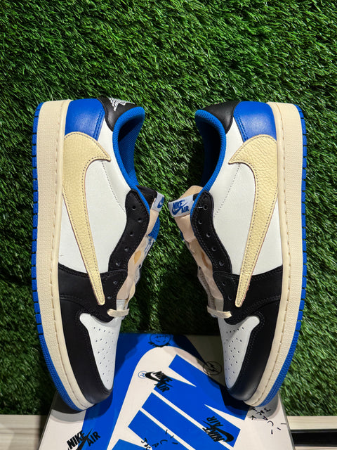 Jordan 1 Retro Low OG SP Fragment x Travis Scott Sz 10.5M