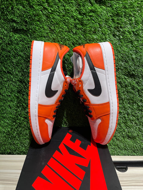 Jordan 1 Low Starfish Sz 9