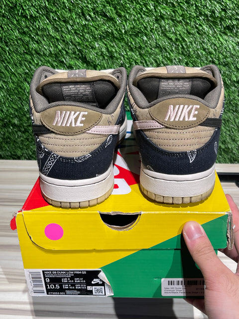 Nike SB Dunk Low Travis Scott Sz 9