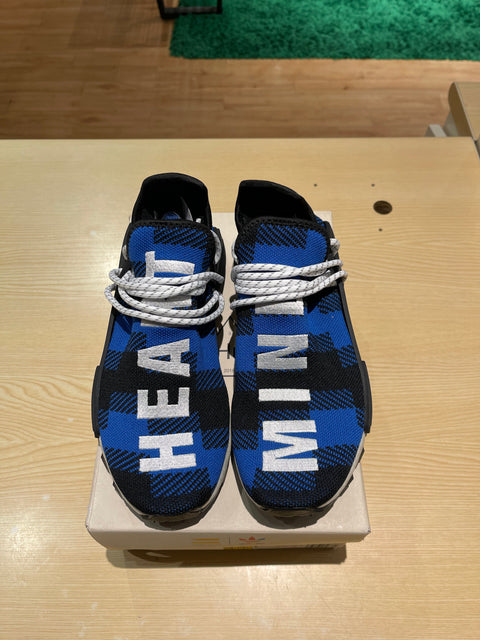 adidas NMD Hu Pharrell x BBC Blue Plaid