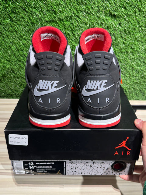 Jordan 4 Retro Bred (2019) Sz 13M