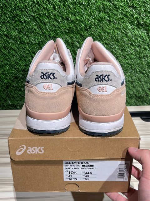 ASICS Gel-Lyte III OG Baked Pink French Blue Sz 10.5