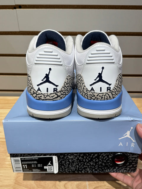 Jordan 3 Retro UNC (2020) Sz 11