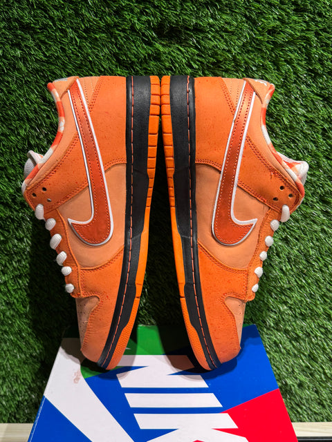 Nike SB Dunk Low Concepts Orange Lobster Sz 10M