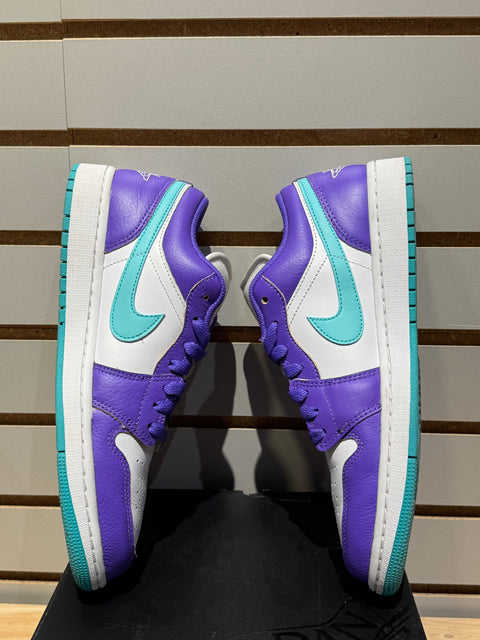 Jordan 1 Low SE Psychic Purple Hyper Jade Sz 9M