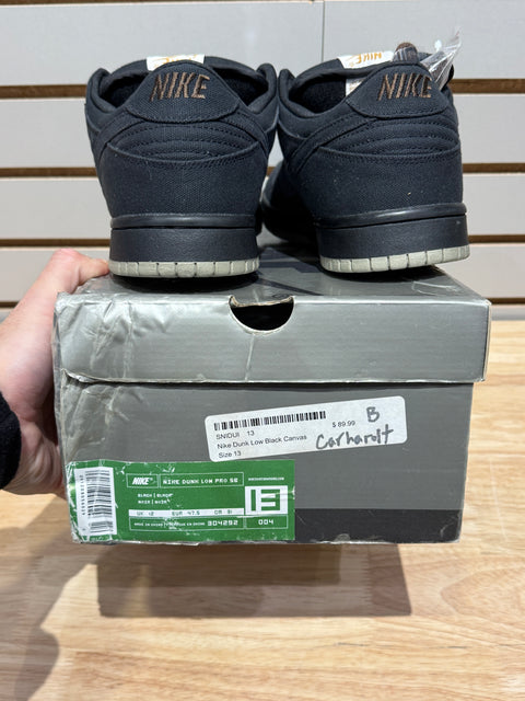 Nike SB Dunk Low Carhartt Sz 13