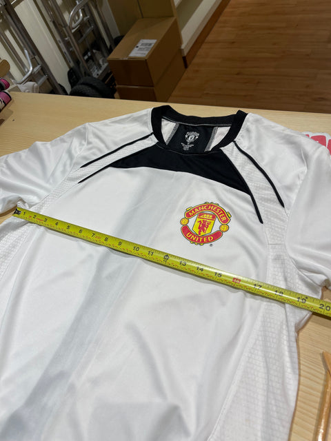Manchester United White Training Kit Sz M