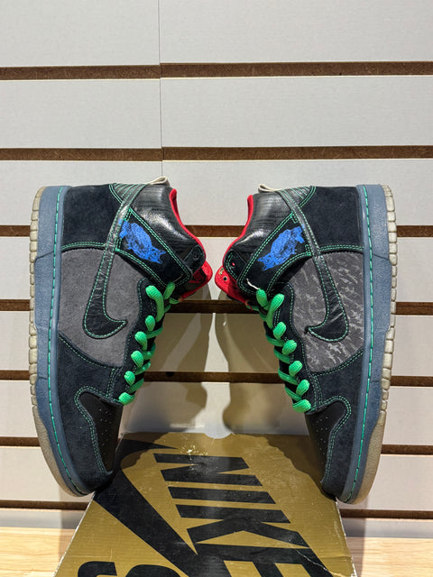 Nike SB Dunk High Twin Peaks Sz 8