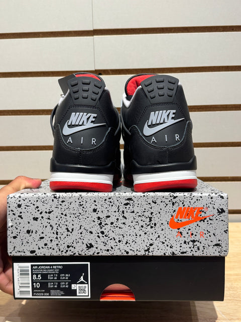 Jordan 4 Retro Bred Reimagined Sz 8.5