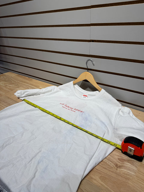 Supreme Still Talking Tee White Sz XL