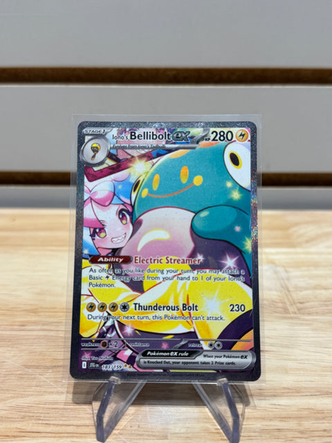 Pokémon Iono's Bellibolt ex - 183/159 - SV09: Journey Together (JTG)