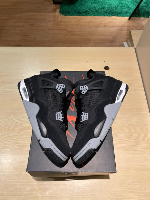 Jordan 4 Retro Black Canvas