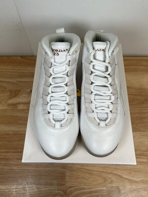 Jordan 10 Retro Drake OVO White