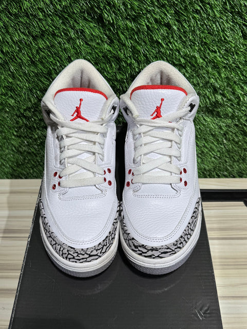 Jordan 3 Retro White Cement (2011) (GS) Sz 5Y