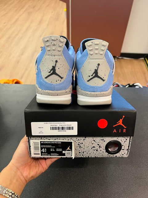 Jordan 4 Retro University Blue (GS)