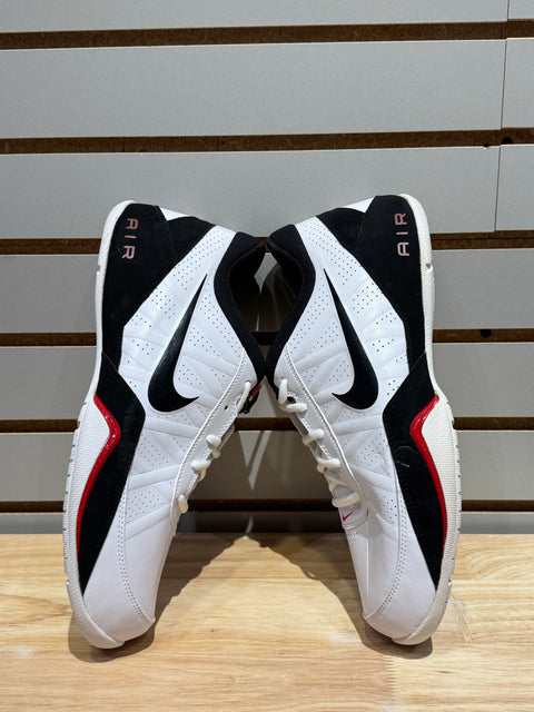 Nike Air Ring Leader Low White/Black Sz 10.5