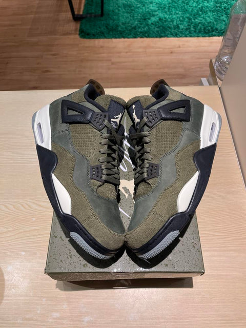 Jordan 4 Retro SE Craft Medium Olive Sz 14