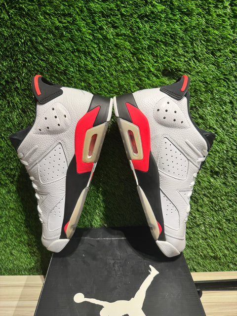Jordan 6 Retro Low Infrared White Sz 11.5
